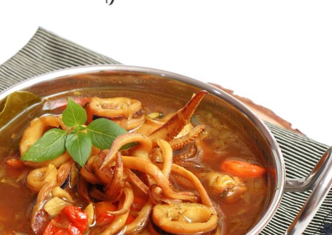 Resep Pindang Cumi Enak Seger Banget, Lezat Sekali