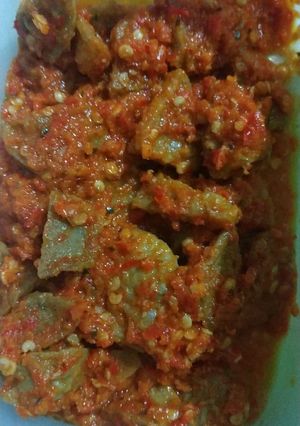 Foto resep Cidas dower(cilot pedas dower)