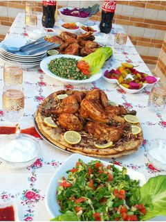 صورة لوصفة مسخن فلسطين على أصوله