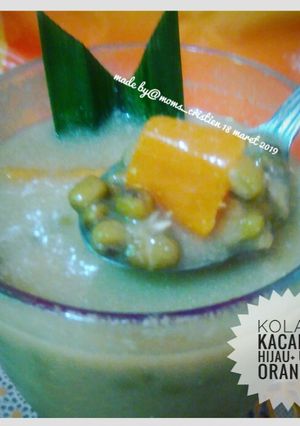 Foto resep Kolak kacang hijau ubi orange