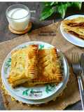 Almond Apple Cranberry Strudel