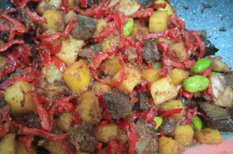Langkah Mudah untuk Membuat Sambel goreng ati kentang /sambe goreng pete, khas cirebon Yang Enak