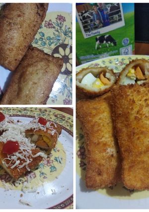 Foto resep Risol mayo roti tawar 2 versi