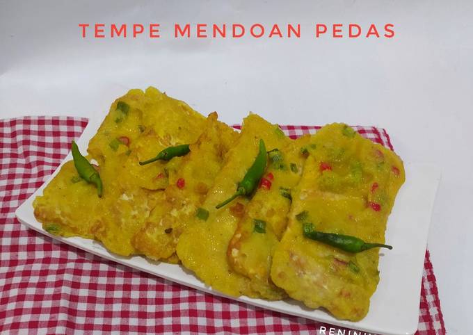 Tempe Mendoan Pedas