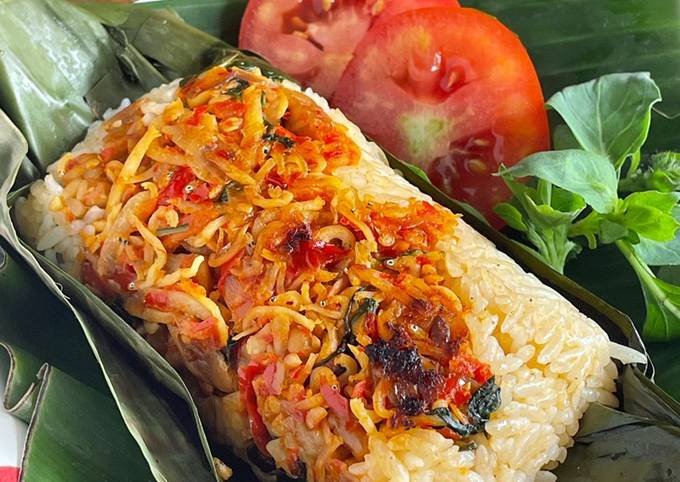 Resep Nasi Bakar Simple (Teri Tempe Kemangi) oleh Windri Aries | IG