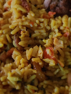 A picture of Seafood Rice.