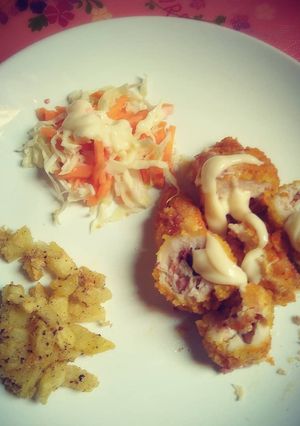 Foto resep Chiken cordon bleu homemade