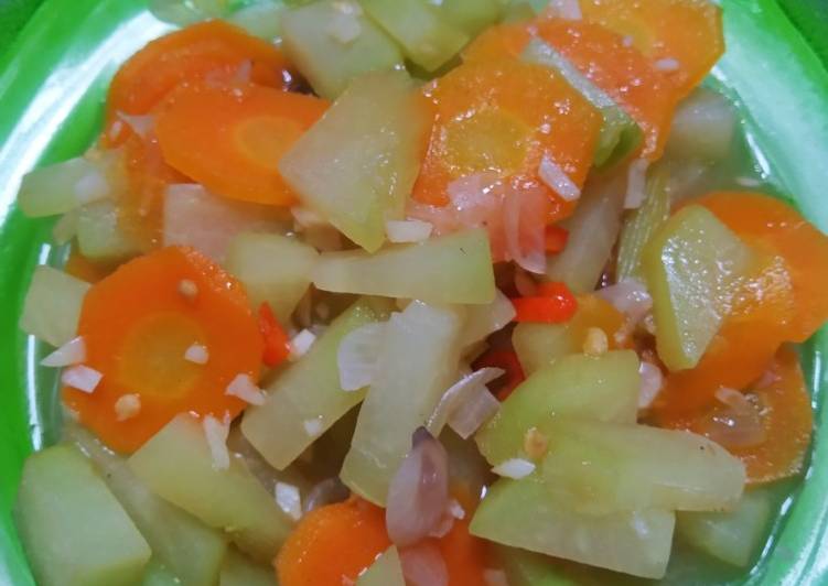 Resep 29. Tumis Labu Siam - ala Mamah Afa Anti Gagal