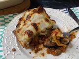 Pastel de berenjena y carne
