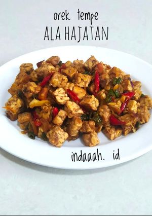Foto resep Tempe Orek Ala Hajatan