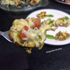 A picture of Sweet Potato cheese bite.