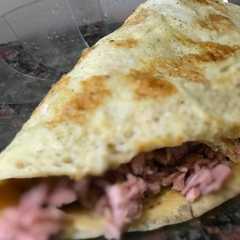 Una foto de Omelette con atún