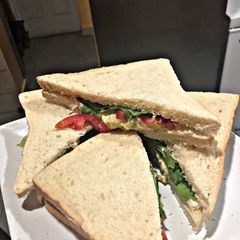 Avocado Club Sandwich A picture of Avocado Club Sandwich.