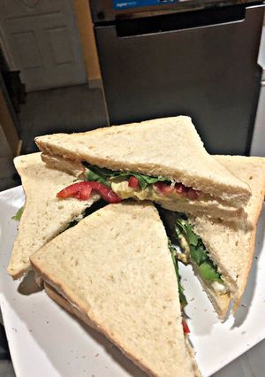 A picture of Avocado Club Sandwich.