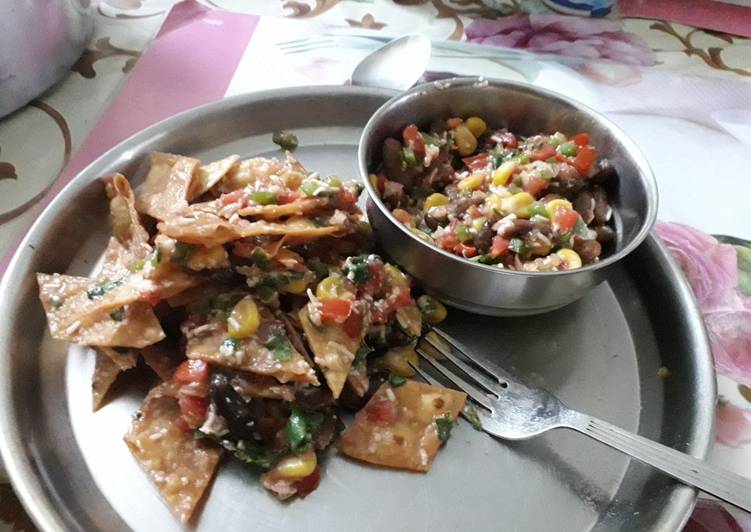 Mexican totiya bhel