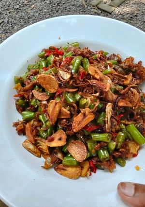 Foto resep Oseng Buncis Tempe Bosok