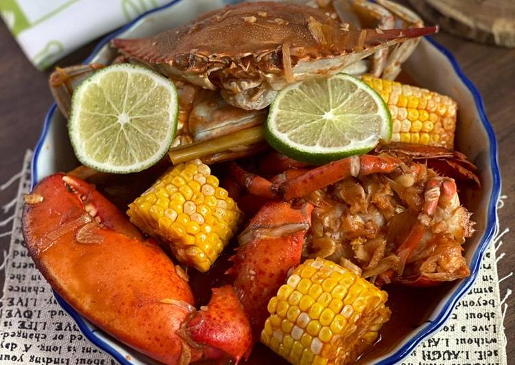 Lobster Kepiting Saus Padang Simple