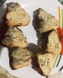 Budín de coco y banana
