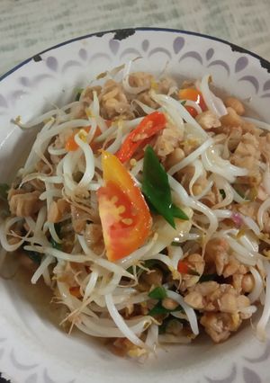 Foto resep Cah tauge tempe