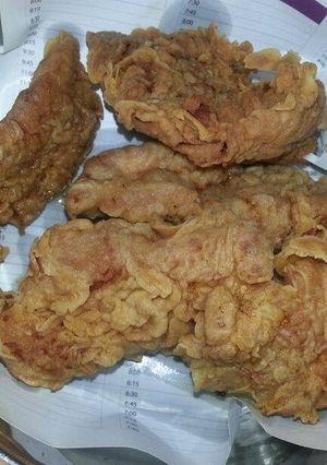 A picture of Zinger chunks.