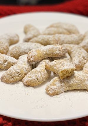 Vaníliás kifli recept fotója