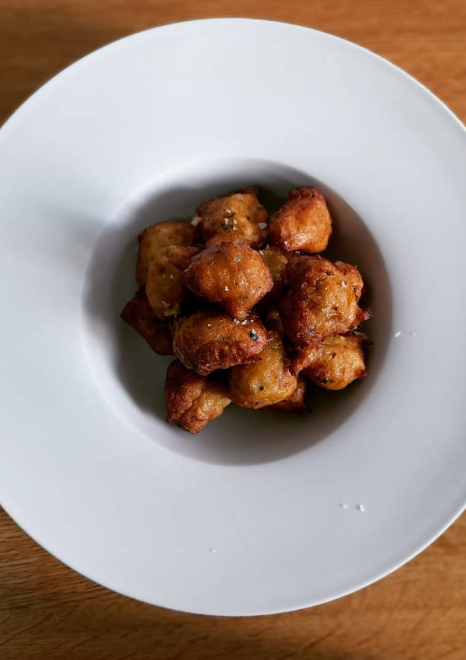 Una foto de Buñuelos de bacalao sin gluten