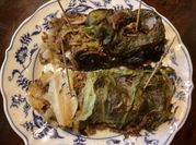 A picture of tomato cabbage rolls