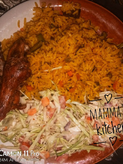 A picture of My simple fried rice.