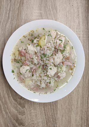 A picture of Chicken & Bacon Stew.
