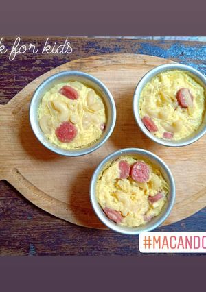 Foto resep Mac and Cheese (steamed)