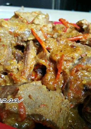 Foto resep Daging Sapi pedas 🐮