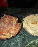 Canelones de acelga receta fácil y económica😊con salsa blanca y roja