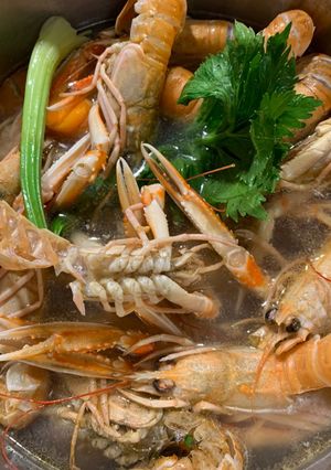 Foto di Linguine alla crema di scampi