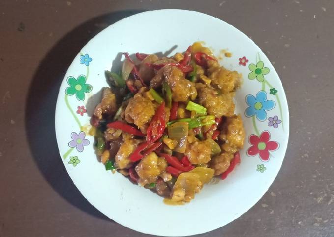 Resep: Ayam kungpao Istimewa