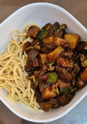 Foto resep Jajangmyeon (resep asli orang Korea)
