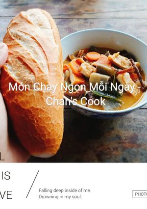 Hình của món Cà ri chay.