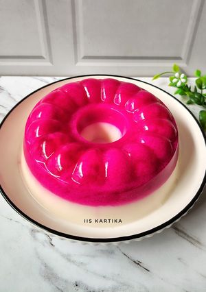 Foto resep Agar-agar Buah Naga