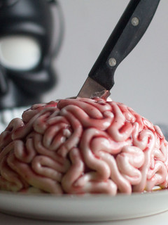 Una foto de Tarta cerebro para Halloween con Thermomix