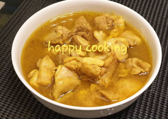 Resep Ayam Kuah Kuning Oleh Marlin Cookpad