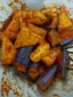 Foto resep Balado terong dan tahu