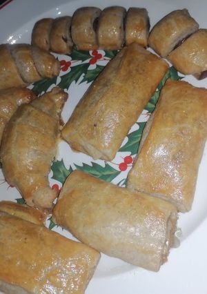 Una foto de Croissants de masa danesa