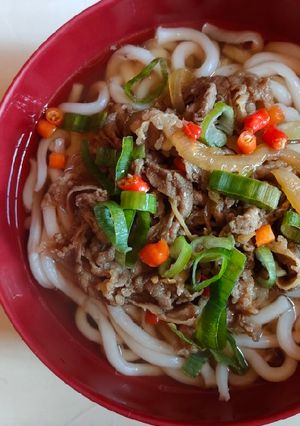 Foto resep Niku udon ala marugame