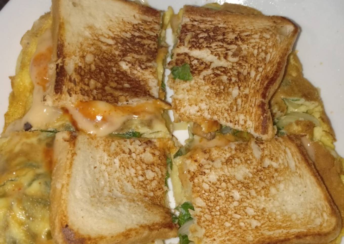 Egg Toast Korean Street