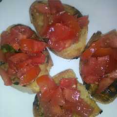 A picture of Bruschetta – So Delicious.