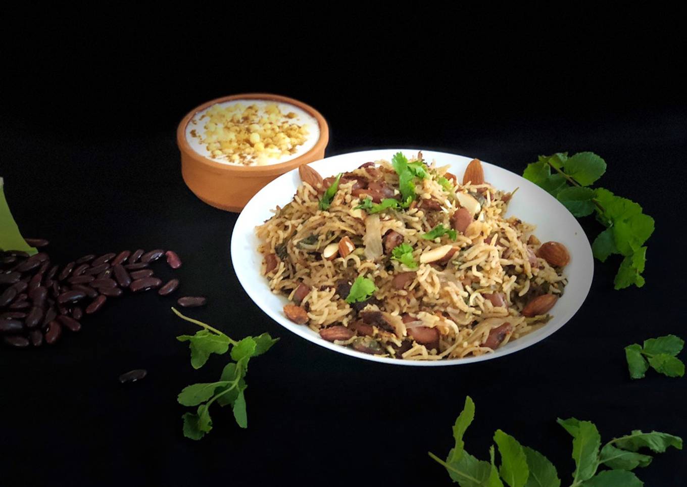Rajma pulao/pilaf
