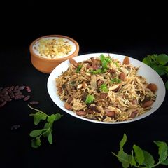 Rajma pulao/pilaf A picture of Rajma pulao/pilaf.