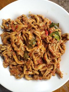 Foto resep Usus Ayam Masak ala Warteg