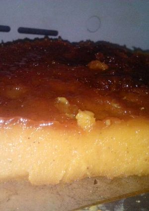 Una foto de Torta de auyama "calabaza" tipo quesillo