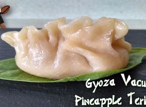 Foto principal de Gyoza de vacuno con salsa teriyaki-Piña y Agua de Coco