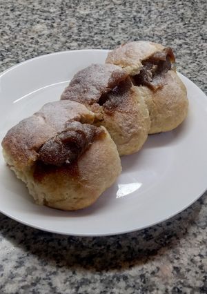 Una foto de Miguelitos de dulce de leche